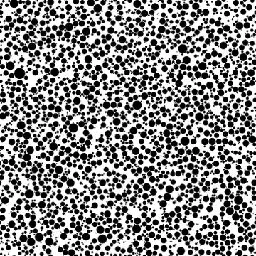 Repeating vector  bubble pattern Stock Illustration
