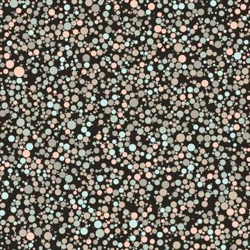 Repeating vector  bubble pattern Illustrazione stock