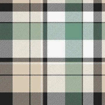 Repeating vector tartan texture, thread check plaid seamless. Horizon texti.. Illustrazione stock