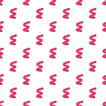Repeating water slide graphic forming seamless pattern Illustration