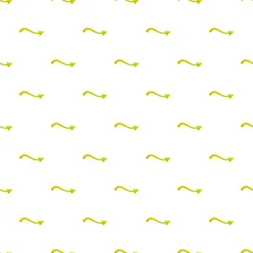 Repeating wavy arrow direction seamless pattern Stockillustratie