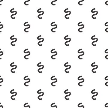 Repeating wavy pattern creating a consistent background design Stock Illustration