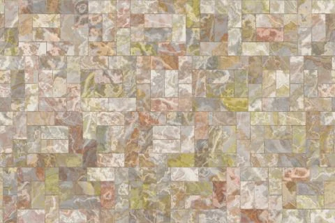 Repeating  wide  marble slice  masonry background 스톡 일러스트