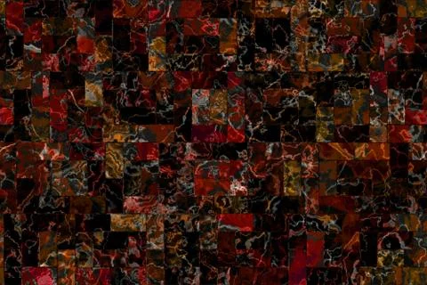 Repeating  wide  marble slice  masonry background Stock Illustration