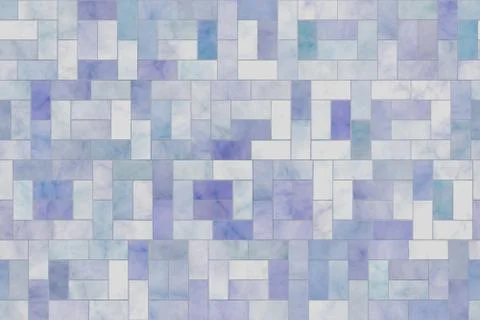Repeating  wide  marble slice  masonry background Illustrazione stock
