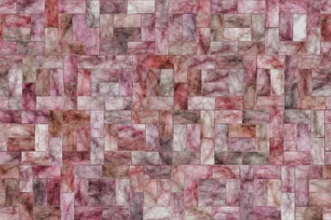 Repeating  wide  marble slice  masonry background Stock Illustration