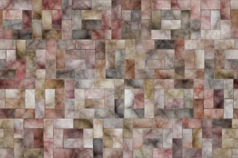 Repeating  wide  marble slice  masonry background Illustrazione stock