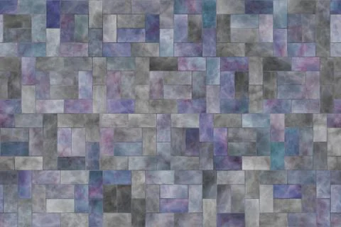 Repeating  wide  marble slice  masonry background Stock Illustration