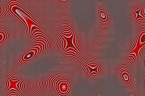 Repeating  wide moire  pattern Stock Illustration