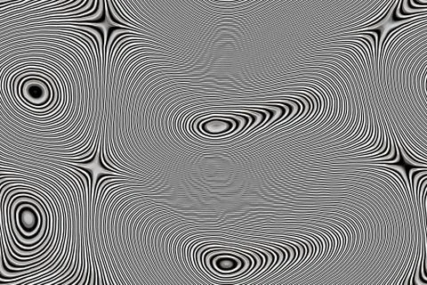Repeating  wide moire  pattern Stock Illustration