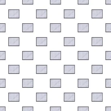 Repeating window pattern creating architectural design background Illustrazione stock