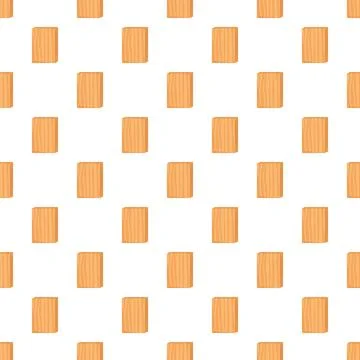 Repeating wood block planks seamless background pattern Stock Illustration