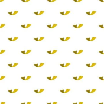 Repeating yellow abstract wavy elegant fabric pattern Illustrazione stock