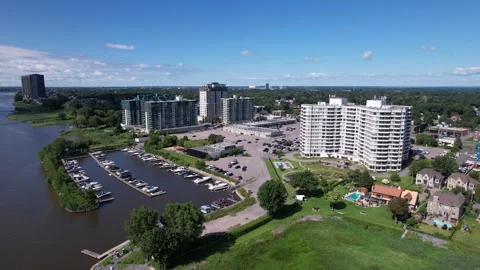 Repentigny - Marina Video stock 342774867