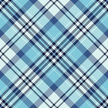 Repetition texture fabric pattern, subtle background check tartan. Female s.. Stock Illustration