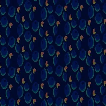 Repetitive dark blue abstract pattern. Textured background. Stock Illustration