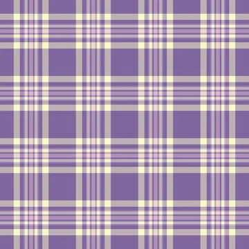Repetitive plaid seamless vector, elegant texture tartan textile. Chic chec.. Stock Illustration