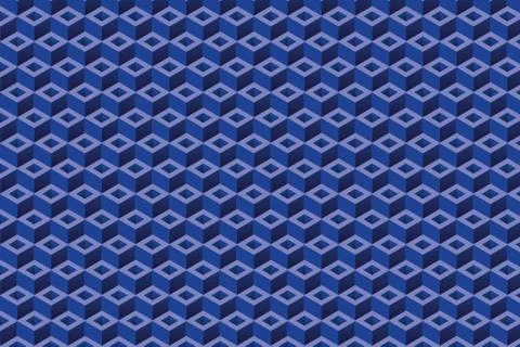 Repetitive rectangle shapes, 3D vector background Stock Illustration