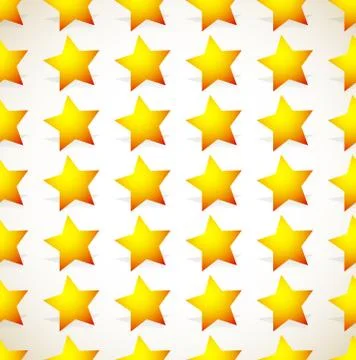 Repetitive star pattern. Editable vector graphics. Illustrazione stock