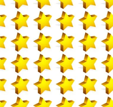 Repetitive star pattern. Editable vector graphics. Illustrazione stock