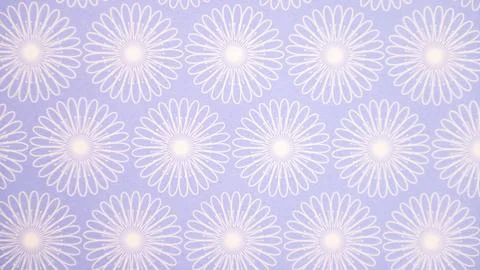 Repetitive white geometric pattern on soft purple background Stock Illustration