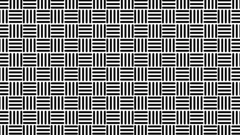 Repetitive woven basket weave pattern texture animation Video stock 338005140