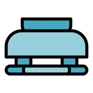 Replace smoke detector icon vector flat Stock Illustration