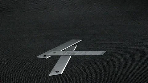 Replacement cutter blade isolated Stock Photos