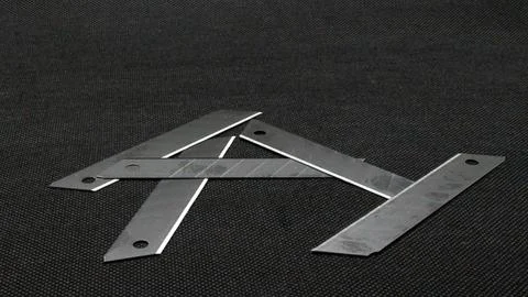 Replacement cutter blade isolated Stock Photos