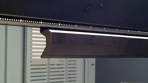Replacement dies on a press for bending metal Stock Footage 125015825