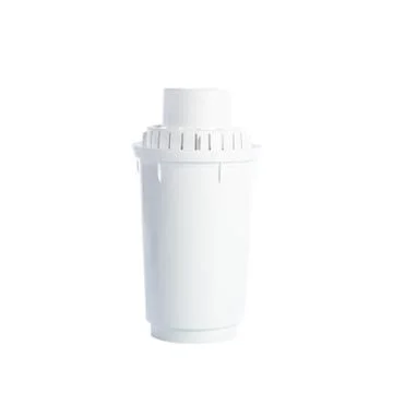 Replacement water filter, isolate on white background with clipping path Fotos Stock