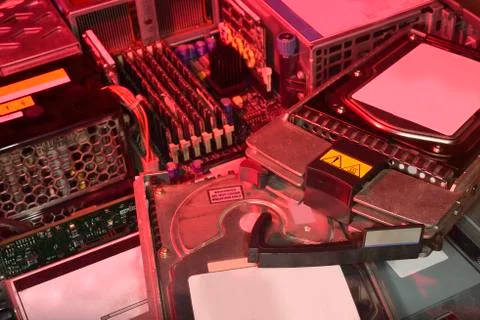 Replacing broken HDD Stock Photos