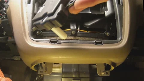 Replacing a Car Part Stock-Footage 146750735