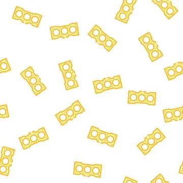 Replacing the cylinder head gasket vector seamless pattern 库存插图