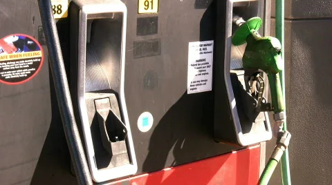 Replacing the Gas Nozzle Stock Footage 75599