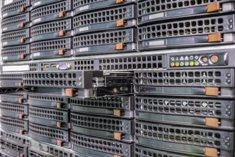 Replacing parts of computer equipment. Create a backup copy of the informatio 库存照片