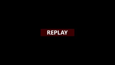 Replay Button Dark Background Minimalist Stock Footage 340444501
