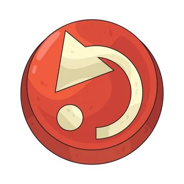 Replay Button illustration 스톡 일러스트
