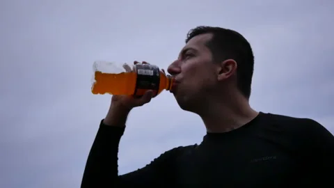Replenishing With Electrolytes Stock Footage 232790618