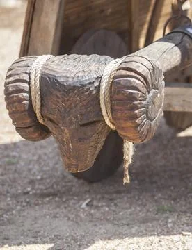 Replica battering ram Stock Photos