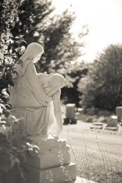 Replica of pieta Stock Photos