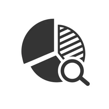Report Analysis Icon Stock Illustration