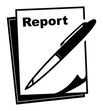 Report Card - Icon Stock Illustration