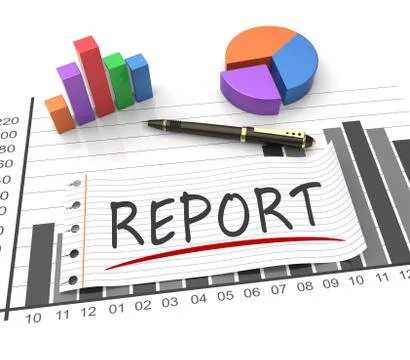 Report as concept Stock Illustration