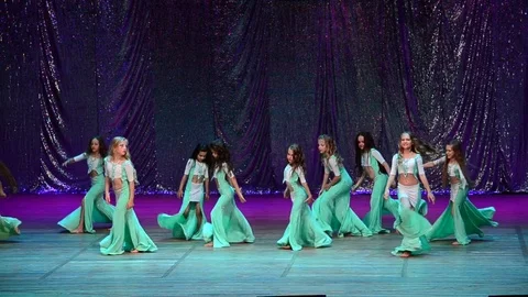 Report concert of the center of sports dance