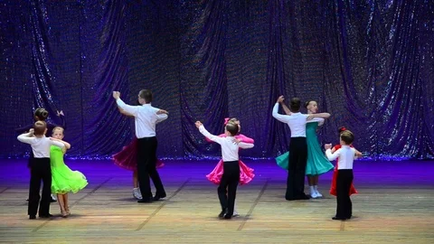 Report concert of the center of sports dance