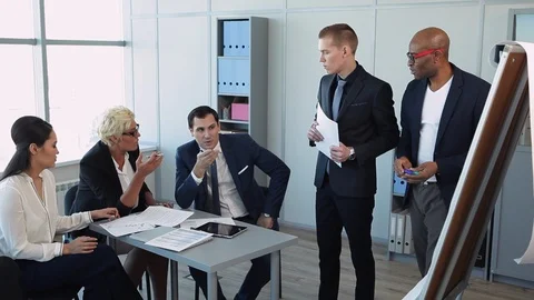 Report Discussion Stock Footage 89648076