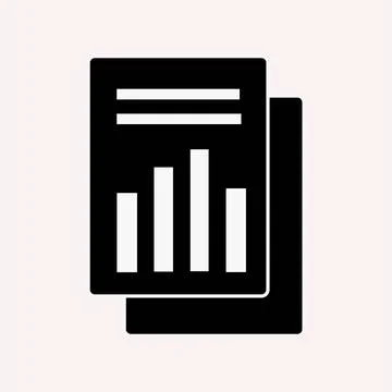 Report icon or logo isolated sign symbol vector illustration - high quality Stock Illustration