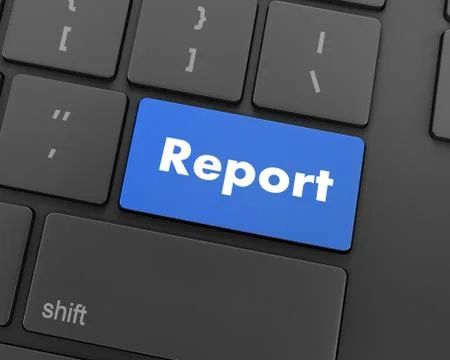 Report Stock Illustration