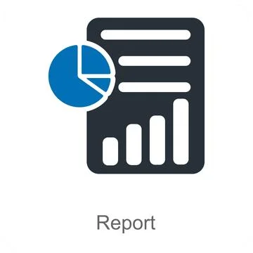 Report Stock Illustration